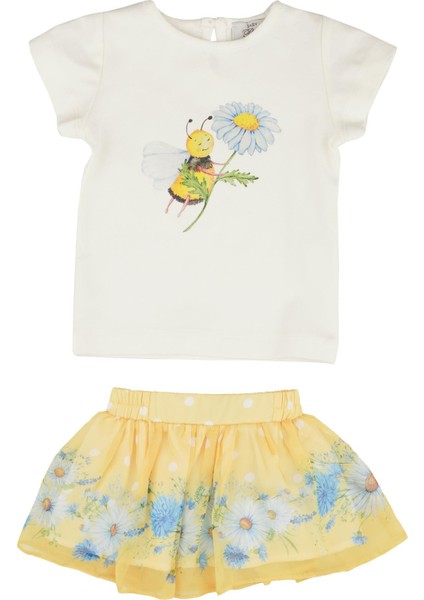 Kız Bebek Etekli Takım