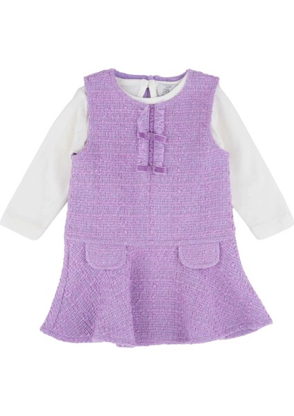 Kız Bebek Elbise Takım