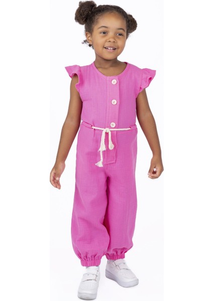 Kız Çocuk Kolu Fırfırlı Tulum modelleri