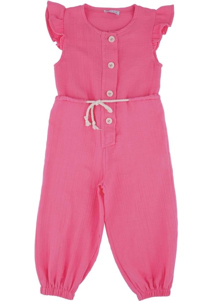 Kız Çocuk Kolu Fırfırlı Tulum fırsatları