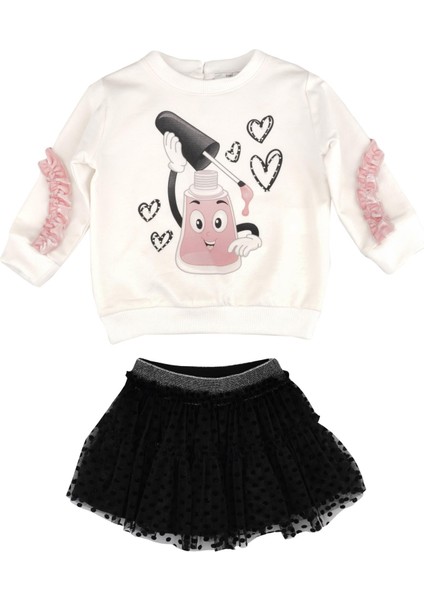 Kız Bebek Etekli Takım