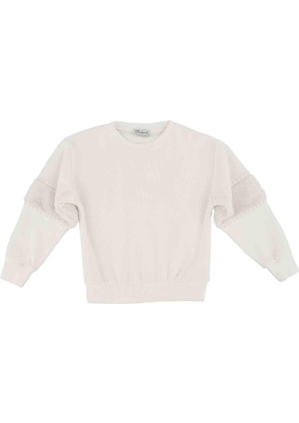 Kız Çocuk Peluş Detaylı Sweatshırt fiyatları