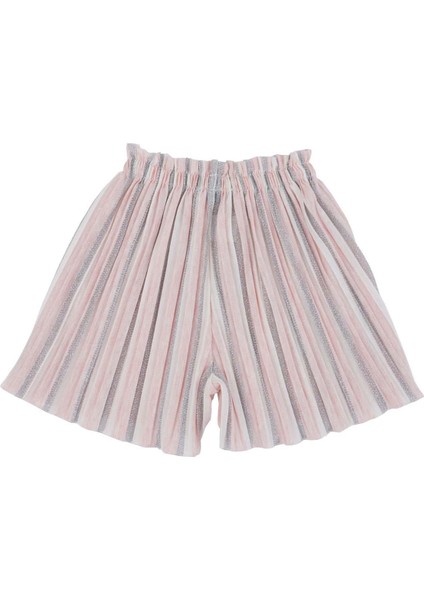 Kız Çocuk Çizgili Şort modelleri