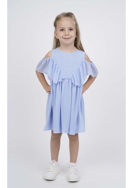 Kız Çocuk Volanlı Elbise fırsatları
