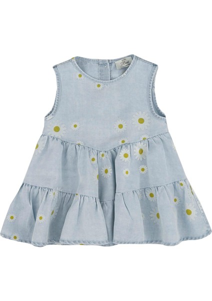 Kız Bebek Denim Elbise