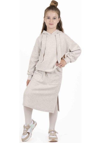 Kız Çocuk Inci Detaylı Etek