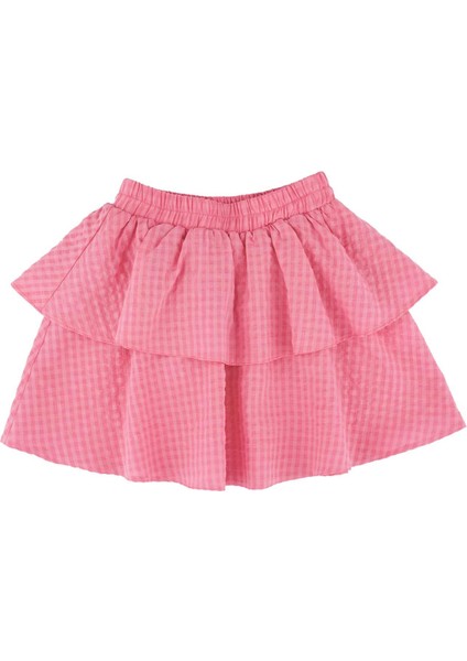 Kız Çocuk Beli Lastikli Volanlı Etek fiyatları