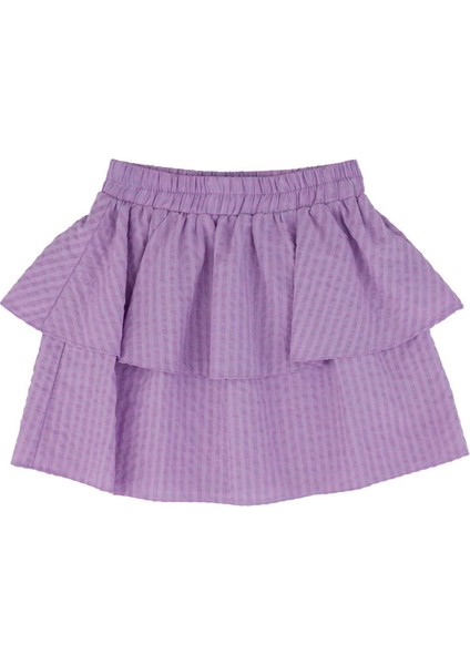 Kız Çocuk Beli Lastikli Volanlı Etek fırsatları