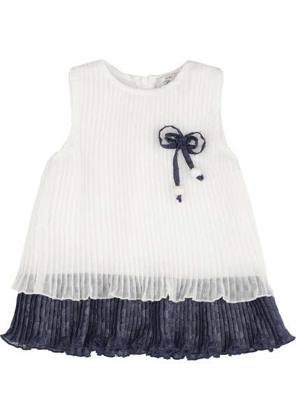 Kız Bebek Pilili Elbise