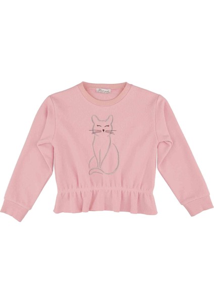 Kız Çocuk Büzgülü Sweatshırt fiyatları