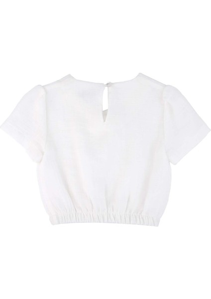 Kız Çocuk Crop Bluz modelleri