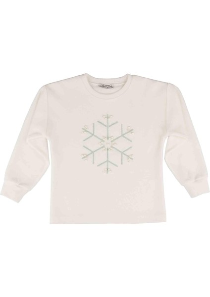 Kız Çocuk Kartanesi Baskılı Sweatshırt fiyatları