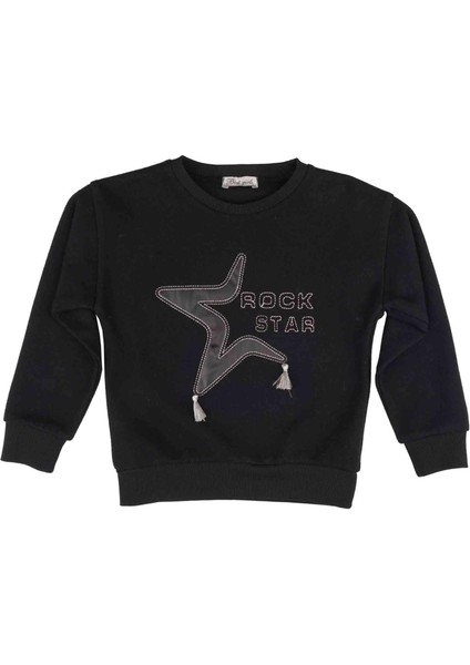Kız Çocuk Püskül Detaylı Sweatshırt fiyatları
