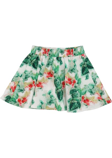 Kız Çocuk Desenli Etek modelleri