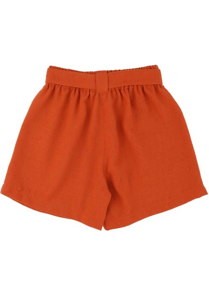 Kız Çocuk Kuşaklı Şort modelleri