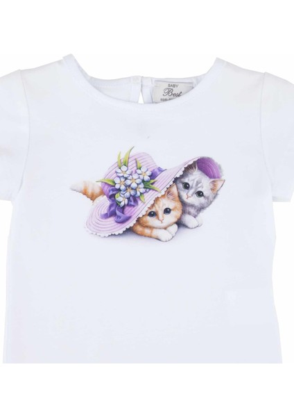 Kız Bebek Şortlu Takım modelleri