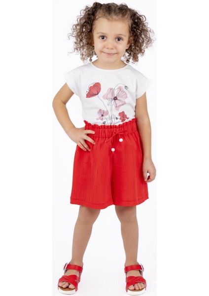 Kız Çocuk Baskılı Bluz