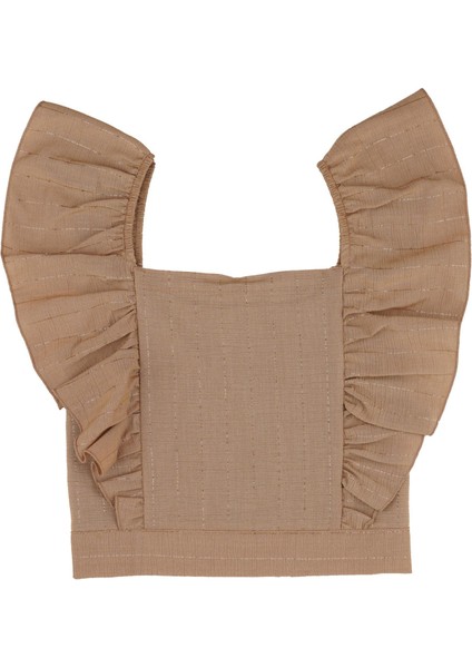 Kız Çocuk Volanlı Elastik Bluz fiyatları