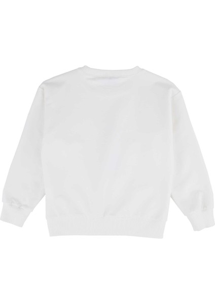 Kız Çocuk Baskılı Sweatshırt modelleri