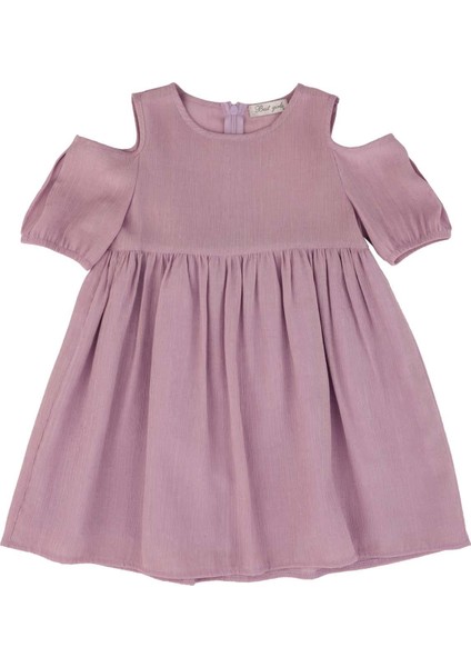 Kız Çocuk Omuzu Açık Elbise fiyatları