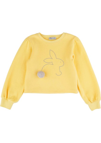 Kız Çocuk Tavşanlı Sweatshırt modelleri
