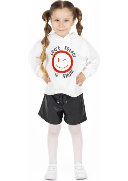 Kız Çocuk Taşlı Kapüşonlu Sweatshırt fırsatları