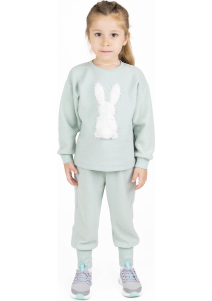 Kız Çocuk Baskılı Sweatshırt