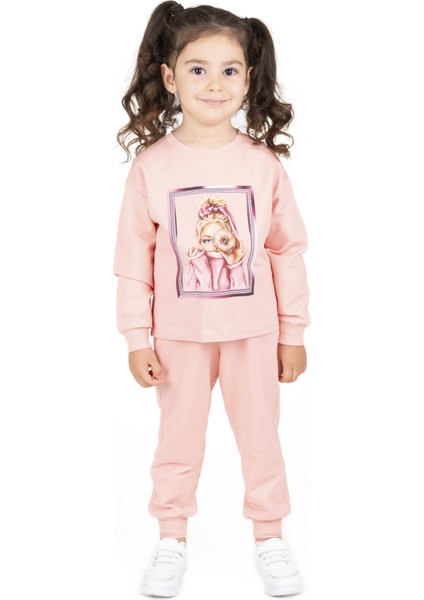 Kız Çocuk Ayıcık Baskılı Sweatshırt fırsatları