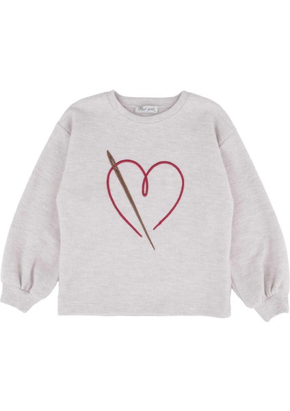 Kız Çocuk Işlemeli Sweatshırt fiyatları