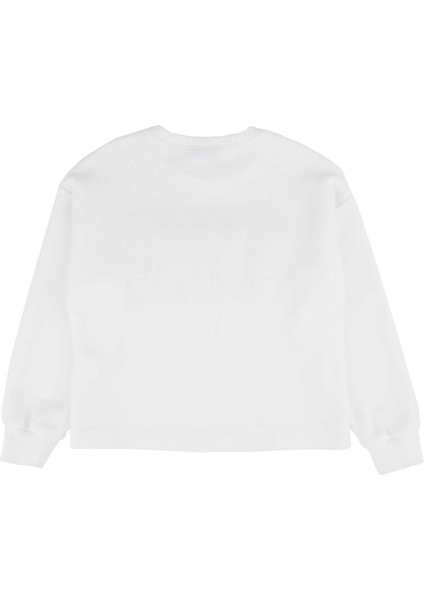 Kız Çocuk Ponponlu Sweatshırt modelleri