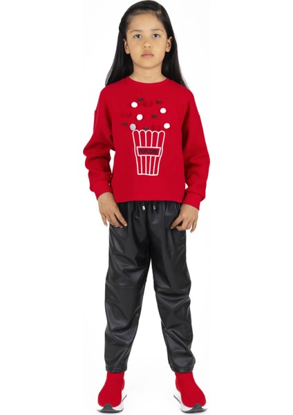 Kız Çocuk Ponponlu Sweatshırt fırsatları