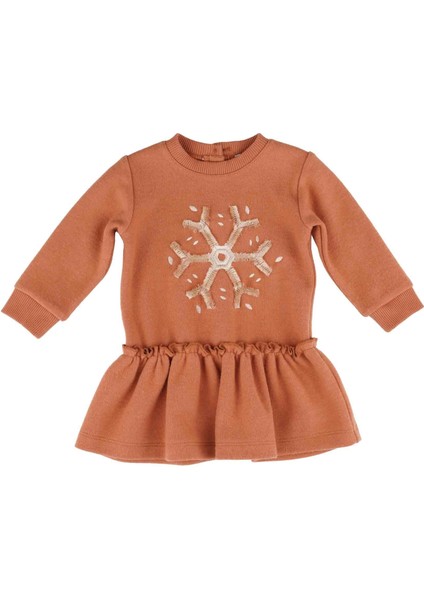 Kız Bebek Fırfırlı Elbise