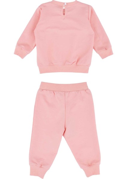 Kız Bebek Pudra Ikili Eşofman Takımı fırsatları