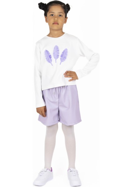 Kız Çocuk Püskül Nakışlı Sweatshırt fırsatları