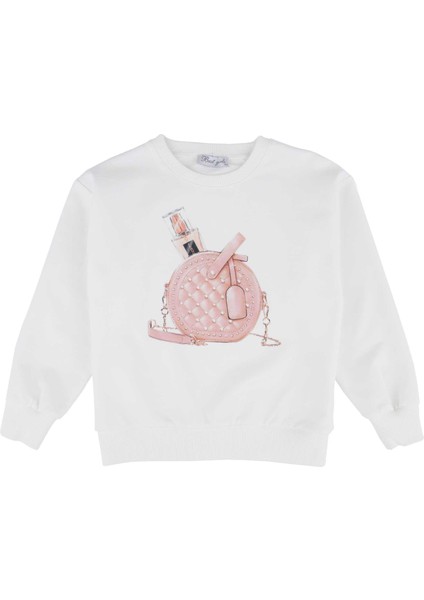 Kız Çocuk Baskılı Sweatshırt fiyatları