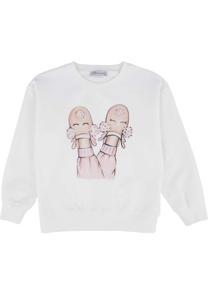 Kız Çocuk Baskılı Sweatshırt fiyatları