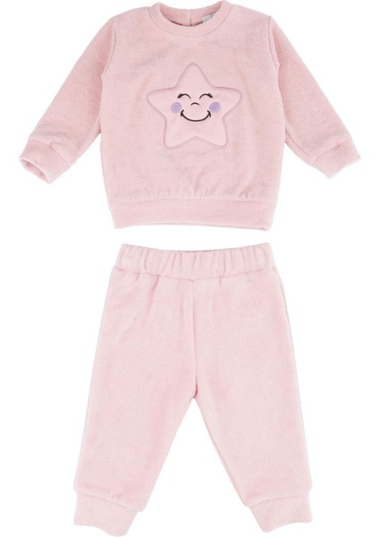 Kız Bebek Lila Ikili Eşofman Takımı modelleri
