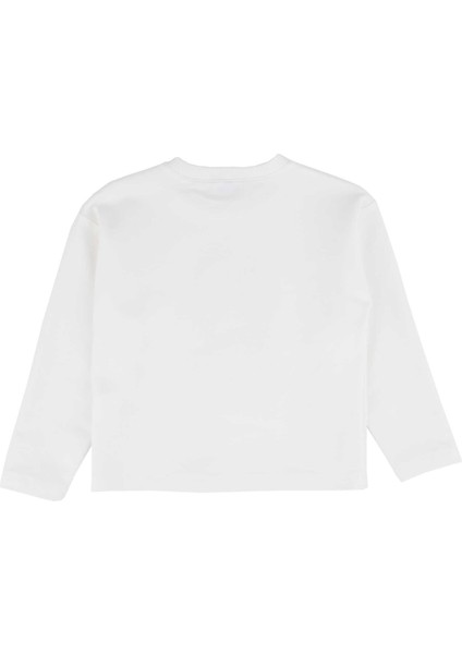 Kız Çocuk Kız Baskılı Sweatshırt modelleri