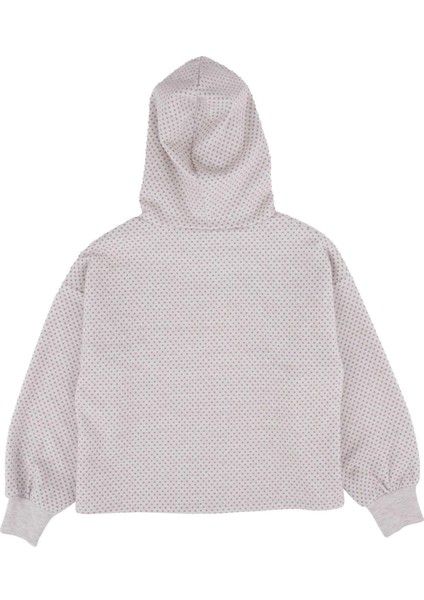 Kız Çocuk Ponpon Ipli Sweatshırt modelleri