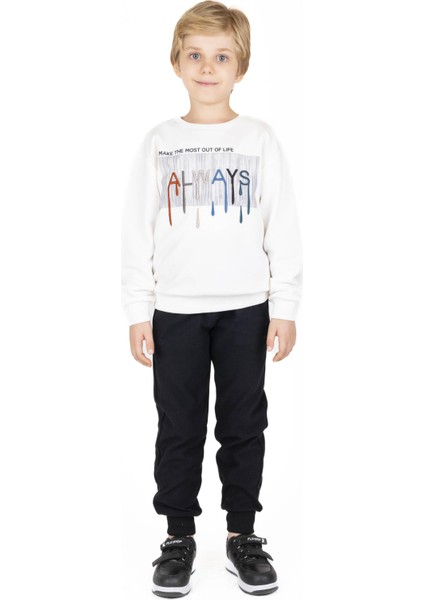 Erkek Çocuk Baskılı Sweatshırt BK23KE14532