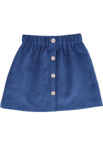 Kız Çocuk Düğmeli Kadife Etek indirimleri
