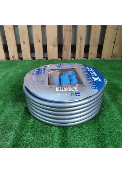 Çelik 1/2" Özel Seri Sulma Hortumu 20 Metre Hortum Kiti Bahçe Sulama Hortum Seti Garden Kıt fiyatları