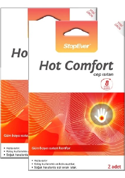 Hot Comfort El Isıtan 2li Paket (2x2)
