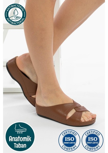 Kadın Ortopedik Konfor Modeli Günlük Rahat Kısa Topuklu Anatomik Anne Orta Yaş Genç Ev Içi Terliği fiyatları