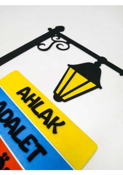 Değerler Panosu Demonte Keçe Eğitim Materyali fırsatları