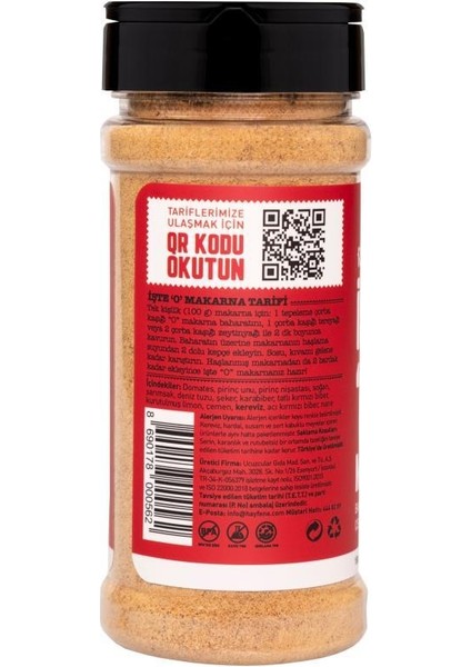 İşte O Makarna Baharatlı Çeşni 150 gr modelleri