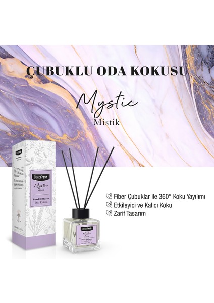 Deep Fresh Çubuklu Oda Kokusu Mistik 100 ml