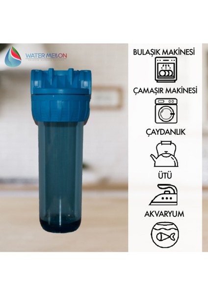 Daire Bina Sayaç Girişi 1 Aşama Su Arıtma Cihazı ( Kireç Önleyici Yumuşatma Sistemi ) modelleri