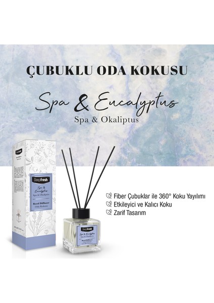 Çubuklu Oda Kokusu Spa & Okaliptus 100 ml