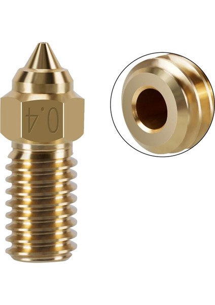 Elegoo Neptune 4-4 Pro Pirinç Nozzle(0.4mm)